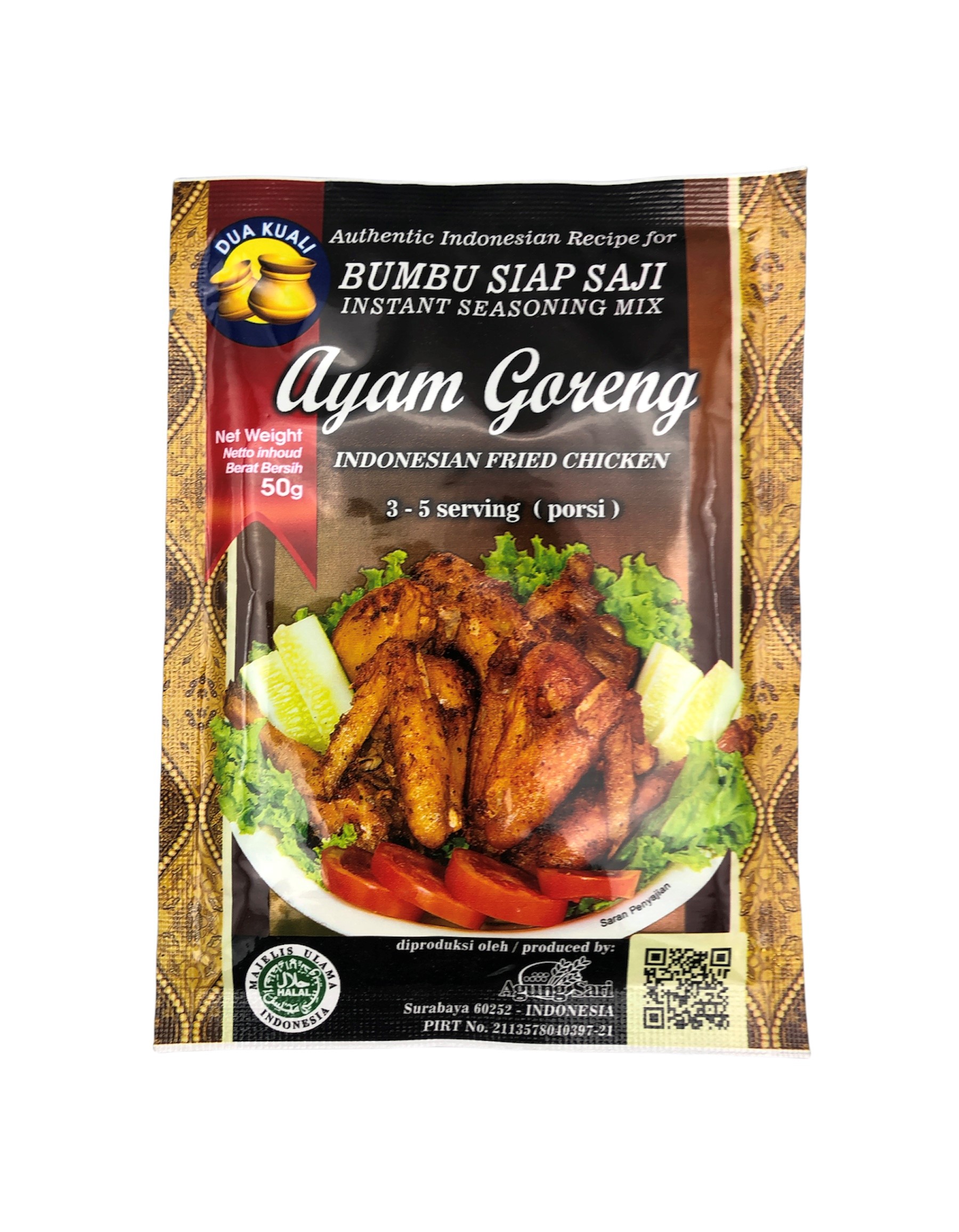 Ayam Goreng, Dua Kuali, 50g