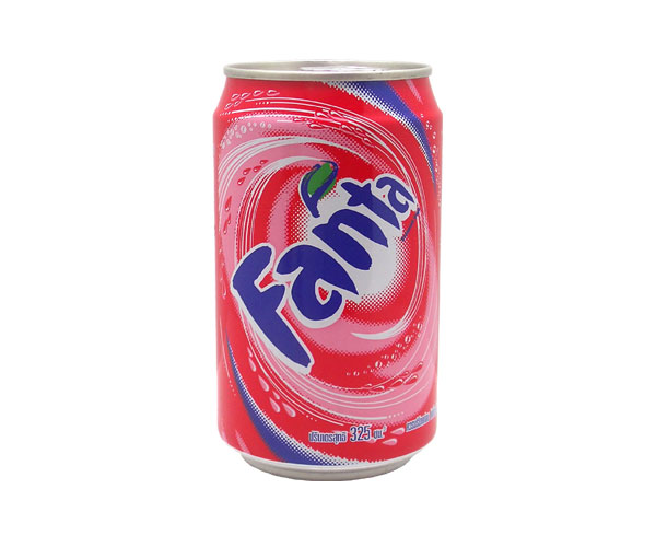 Fanta Erfrischungsgetränk mit Erdbeergeschmack, 325ml (inkl. 0,25 Pfand)