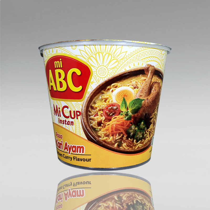 Cupnudel mit Curry-Hähnchengeschmack, ABC, 60g
