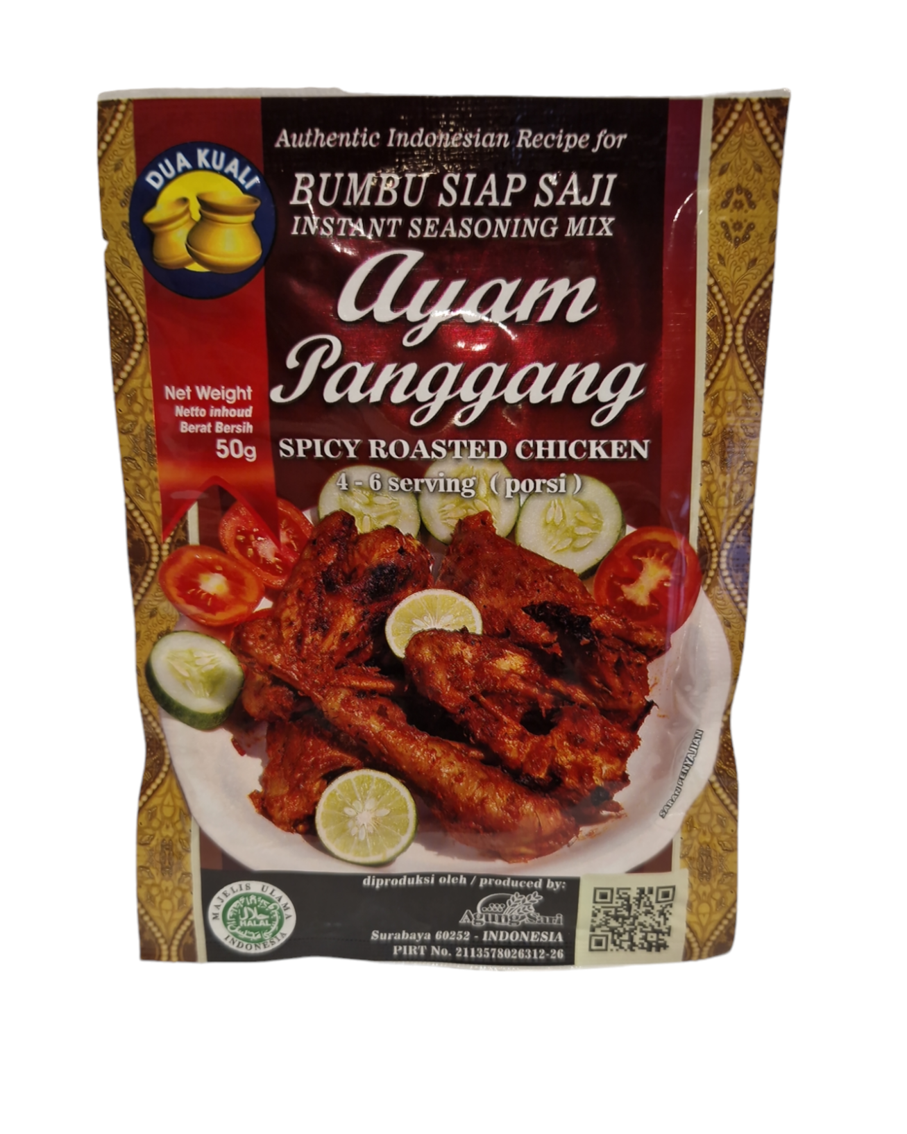Ayam Panggang, Dua Kuali, 50g