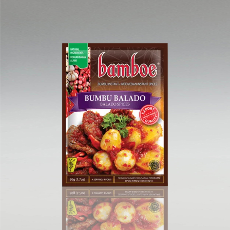 12 x Bumbu Balado, Bamboe, 35g