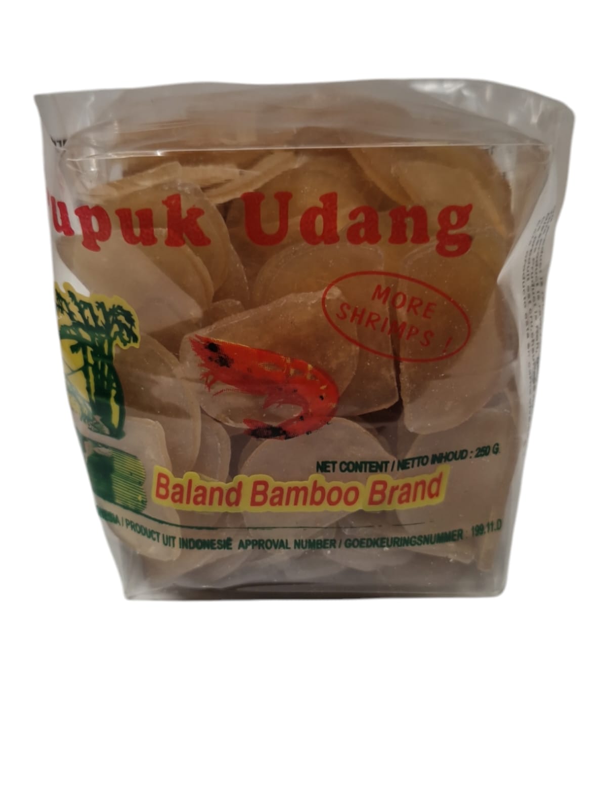 Shrimpkrupuk Sidoarjo, 2 x 3cm, Baland, 250g