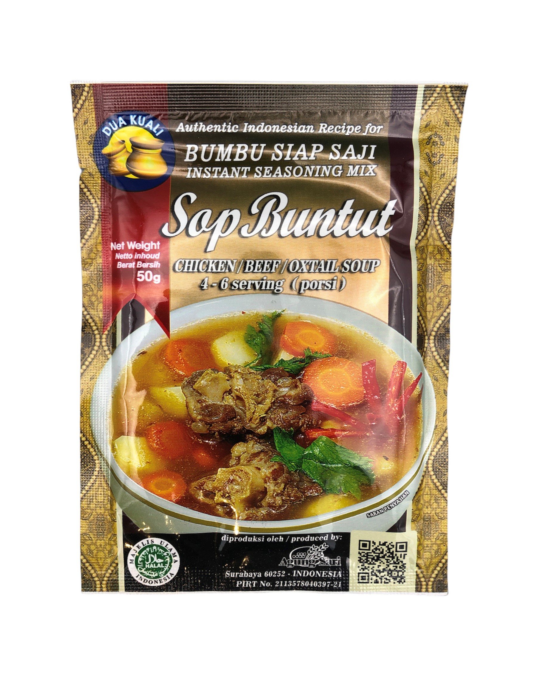 Sop Buntut, Dua Kuali, 50g