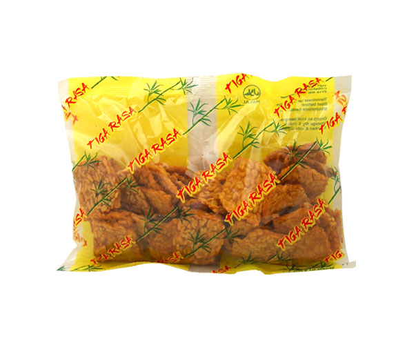 Kripik Tempe / Borrel Tempe, Tiga Rasa, 125g