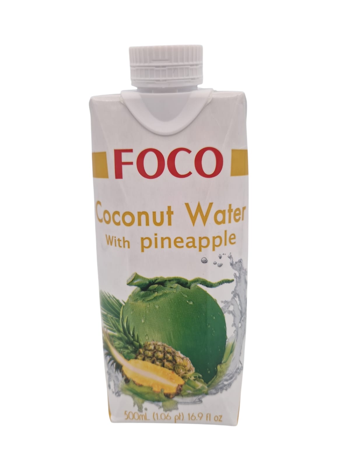 Kokoswasser mit Ananas, Foco, 500ml
