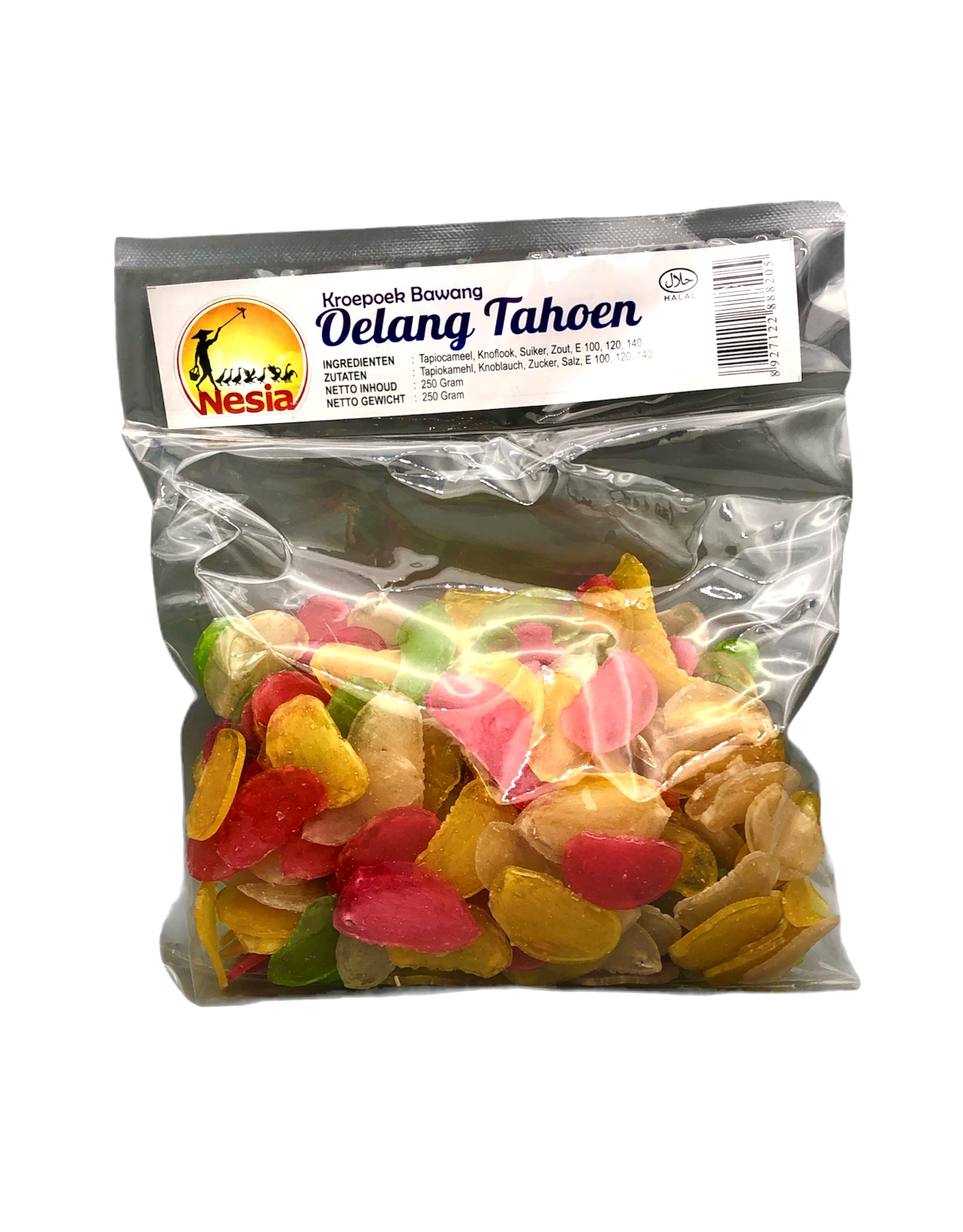 Krupuk Kampung "Bawang Oelang Tahoen", Nesia, 250g